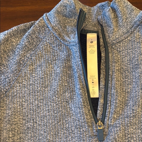 Deep Green Quarter-Zip - Picture 2 of 4